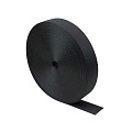 Лента 25 мм, 1,1 т. чёрная, метражом