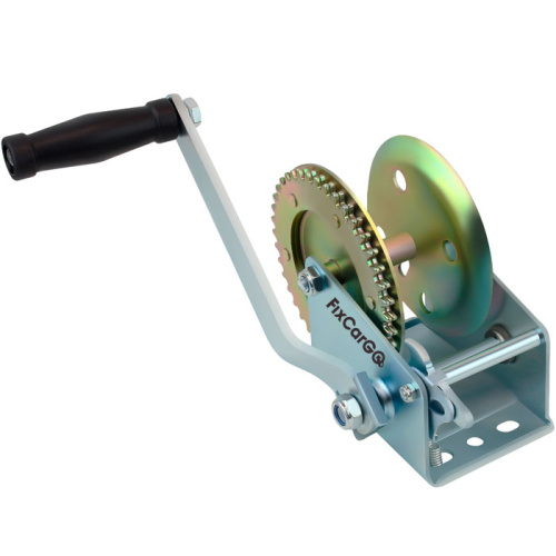 Лебёдка ручная барабанная, 0,35 т. под стальной трос